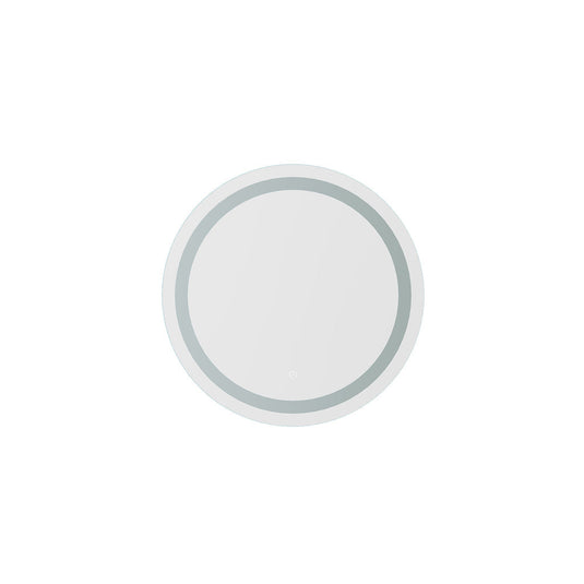 Altair  Padova 24” Round  Frameless Modern LED Bathroom Vanity Mirror 745024-LED-NF