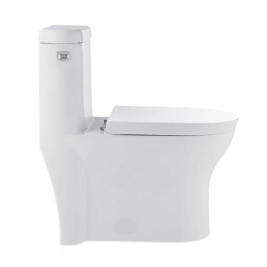 Swiss Madison Monaco One-Piece Elongated Toilet Side Flush 1.28 gpf - SM-1T109