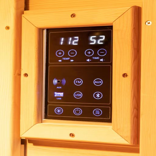 Load image into Gallery viewer, SAUNA EVOLUTION®  Hemlock Round Indoor Sauna Room Far Infrared 08
