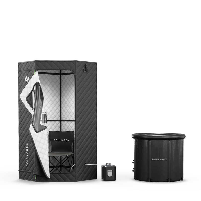 Load image into Gallery viewer, Ultimate Recovery Bundle: SAUNABOX® + Cold Plunge
