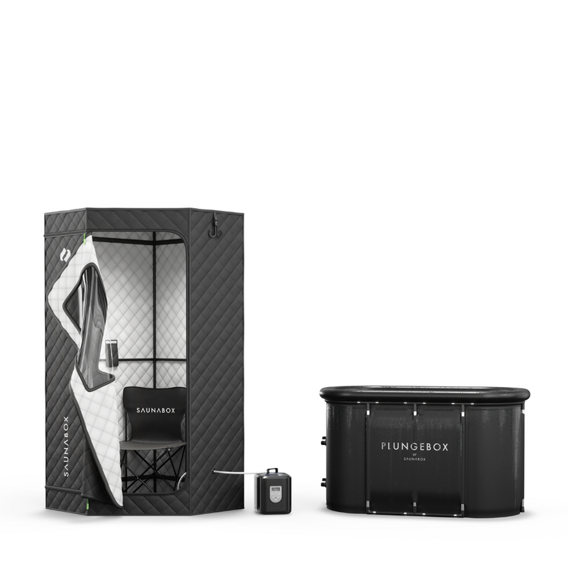 Load image into Gallery viewer, Recovery Bundle XL: SAUNABOX® + PlungeBox XL
