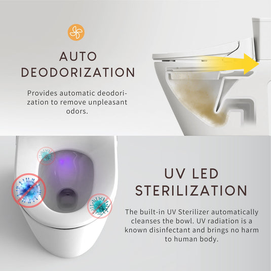 Vovo Stylement Electronic Smart Bidet Seat VB-4100SR