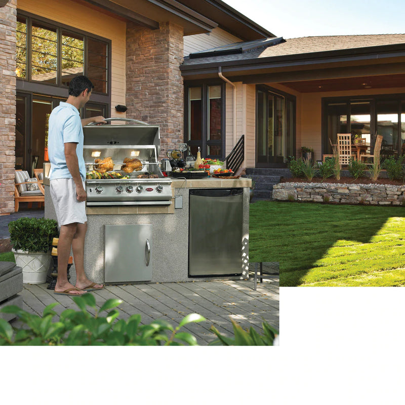 Load image into Gallery viewer, Cal Flame 32" Built In Convection Gas Grill with 4 Burners BBQ19874CP
