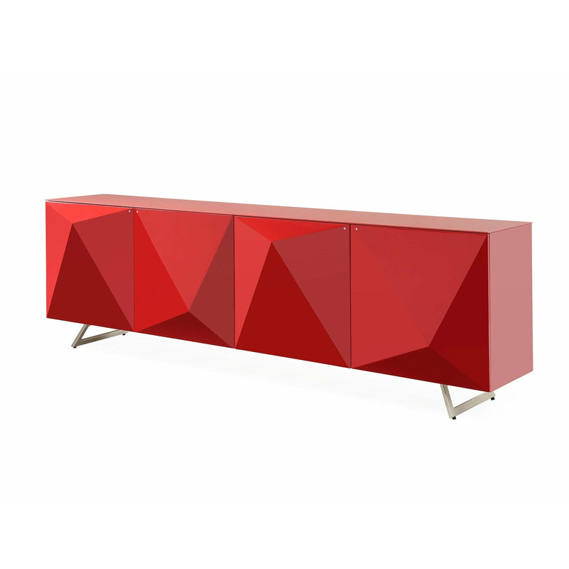 Load image into Gallery viewer, Whiteline Modern Living - Samantha Buffet SB1193-RED
