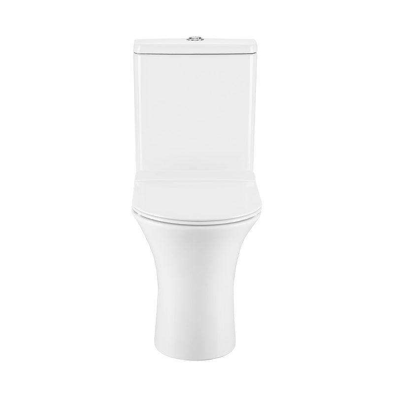 Load image into Gallery viewer, Swiss Madison Calice Two-Piece Elongated Rear Outlet Toilet Dual-Flush 0.8/1.28 gpf - SM-2T120
