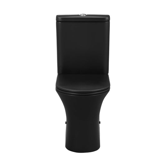 Swiss Madison Calice Two-Piece Elongated Rear Outlet Toilet Dual-Flush 0.8/1.28 gpf - SM-2T120