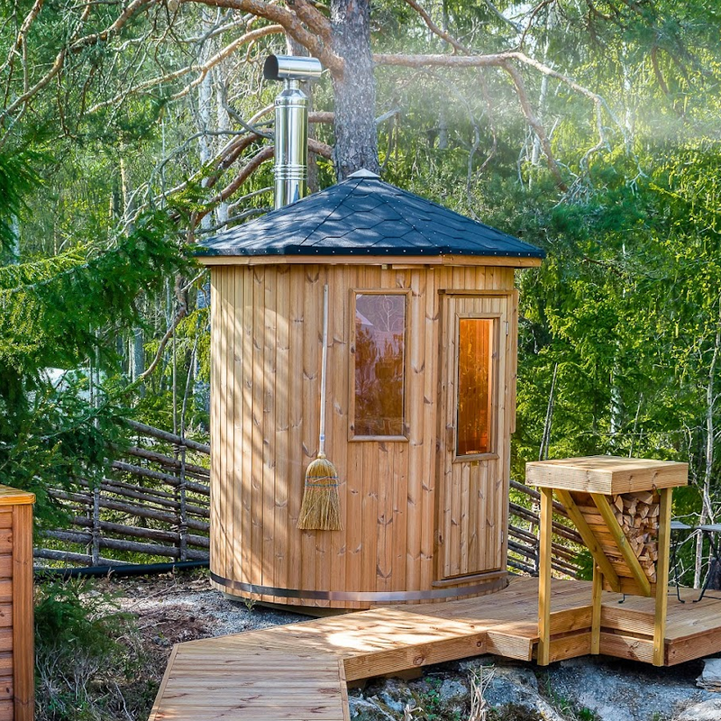 Load image into Gallery viewer, SAUNA EVOLUTION®  Garden Series Outdoor Sauna Cabin 06
