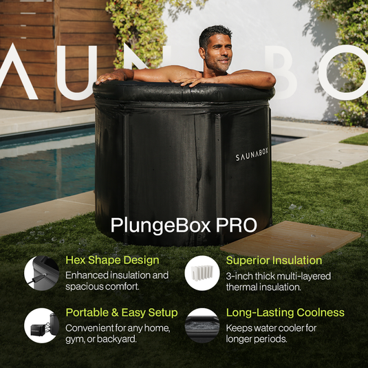 Ultimate Recovery Bundle Pro: SAUNABOX® + PlungeBox Pro
