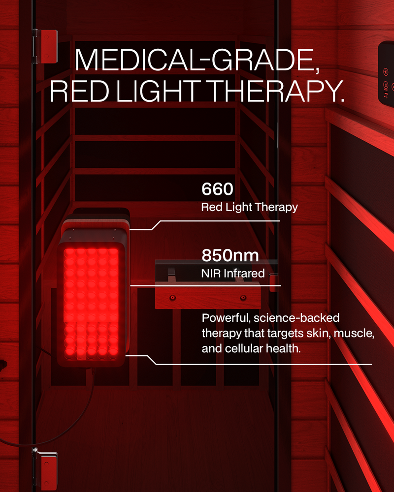 Load image into Gallery viewer, SaunaBox® Solara: Full Spectrum Infrared Sauna
