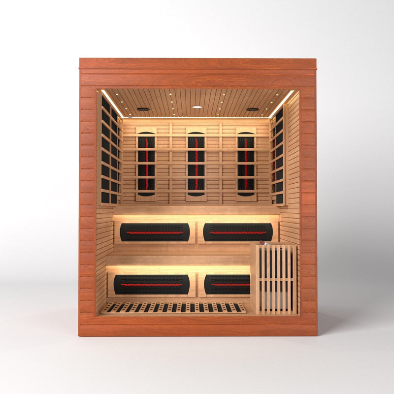 Load image into Gallery viewer, SAUNA EVOLUTION®  Indoor Dual-System Luxury Cabin Sauna Luna - 4
