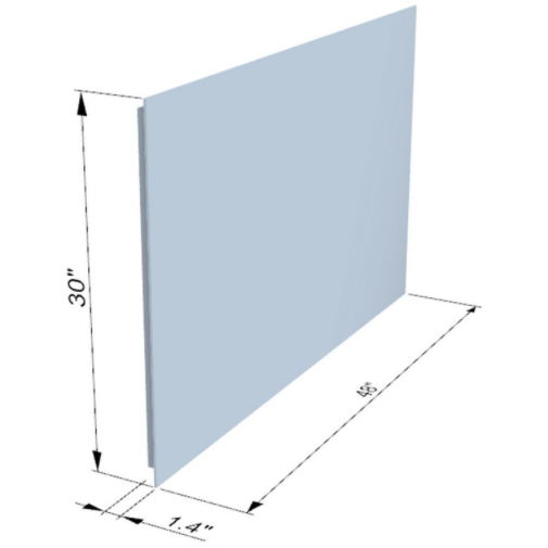 Load image into Gallery viewer, Altair  Genova 48” Rectangle Frameless Modern LED Bathroom Vanity Mirror 744048-LED-NF
