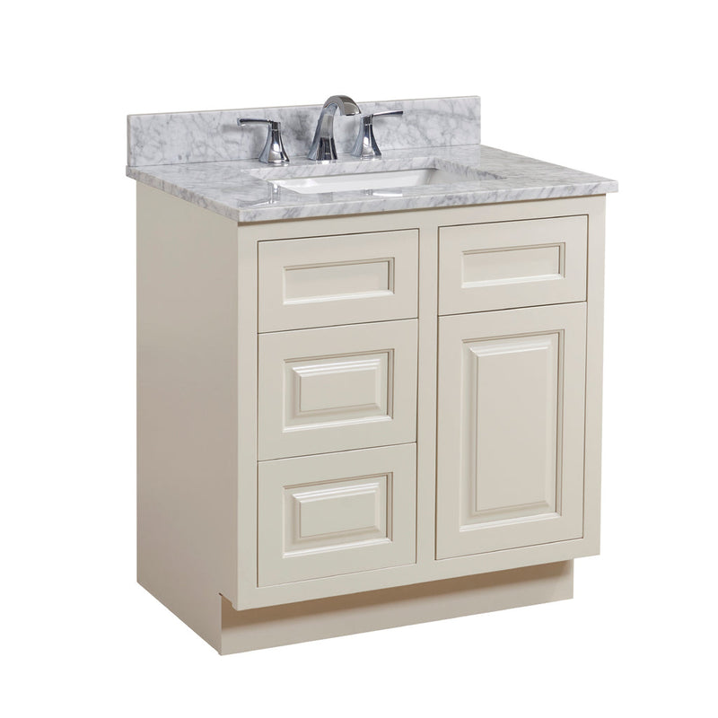 Load image into Gallery viewer, Altair 31" Natural Marble Vanity Top with White Sink 64031-CTP-CA
