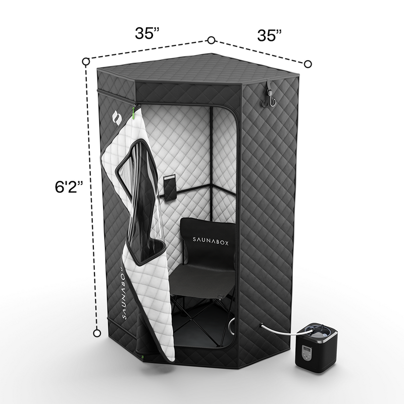 Load image into Gallery viewer, SaunaBox® SmartSteam Pro With Red-Light Therapy

