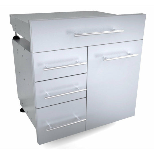 Sunstone Designer Series 30"W x 6-1/2"H Multi-Configurable Drawer with Self-Leveling Legs DE-SD30