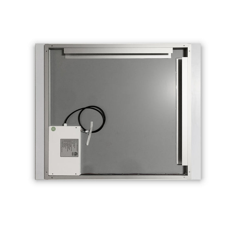 Load image into Gallery viewer, Altair Cosenza 24” Rectangle Frameless Modern LED Bathroom Vanity Mirror 741024-LED-AC

