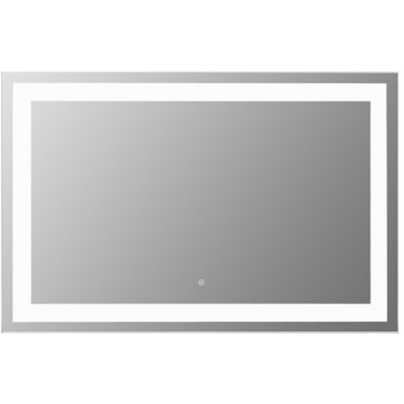 Altair  Genova 48” Rectangle Frameless Modern LED Bathroom Vanity Mirror 744048-LED-NF