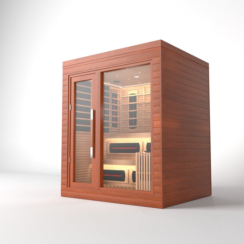 Load image into Gallery viewer, SAUNA EVOLUTION®  Indoor Dual-System Luxury Cabin Sauna Luna - 4
