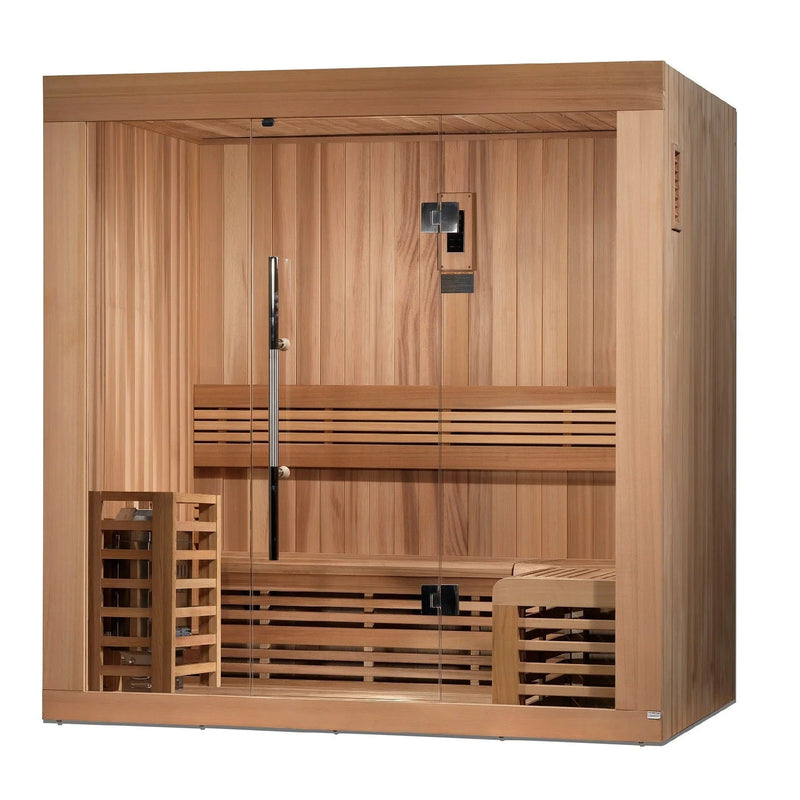 Load image into Gallery viewer, SAUNA EVOLUTION® 3 PERSON TRADITIONAL STEAM SAUNA MODERN RELAX 2
