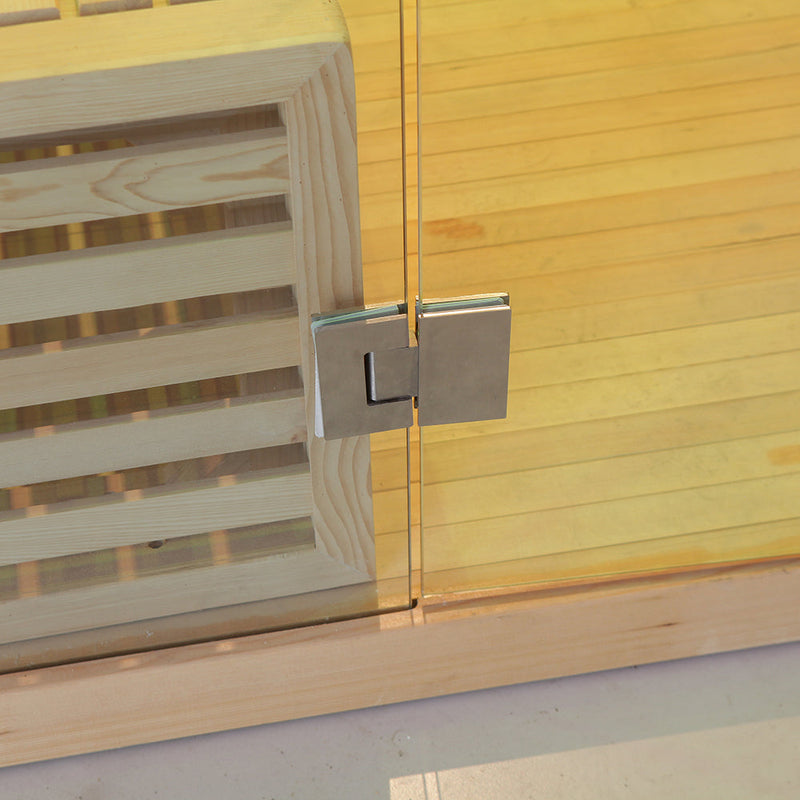 Load image into Gallery viewer, SAUNA EVOLUTION® Include Therapy Wood Traditional Steam Sauna Modern Relax 7
