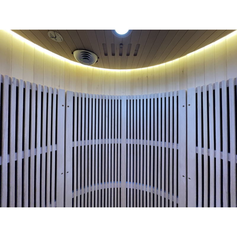 Load image into Gallery viewer, SAUNA EVOLUTION®  Hemlock Round Indoor Sauna Room Far Infrared 08
