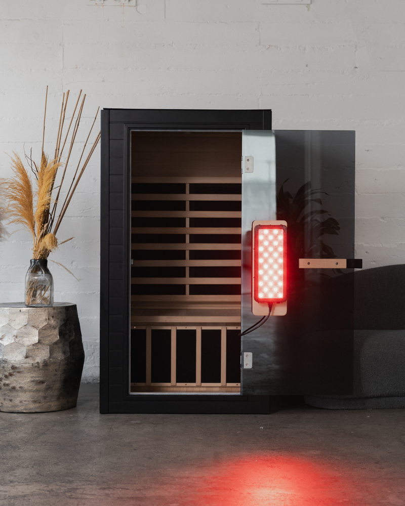 Load image into Gallery viewer, SaunaBox® Solara: Full Spectrum Infrared Sauna
