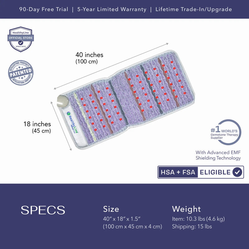 Load image into Gallery viewer, Platinum Series | PEMF Far Infrared Heating Mats
