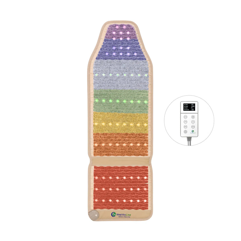 Load image into Gallery viewer, Rainbow Chakra Series | PEMF Far Infrared Heating Mats
