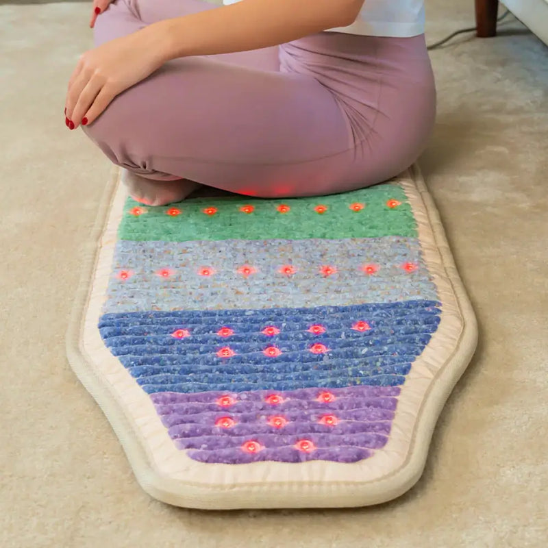 Load image into Gallery viewer, Rainbow Chakra Series | PEMF Far Infrared Heating Mats
