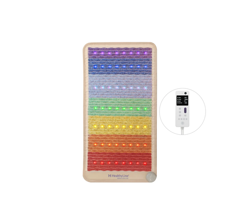 Load image into Gallery viewer, Rainbow Chakra Series | PEMF Far Infrared Heating Mats
