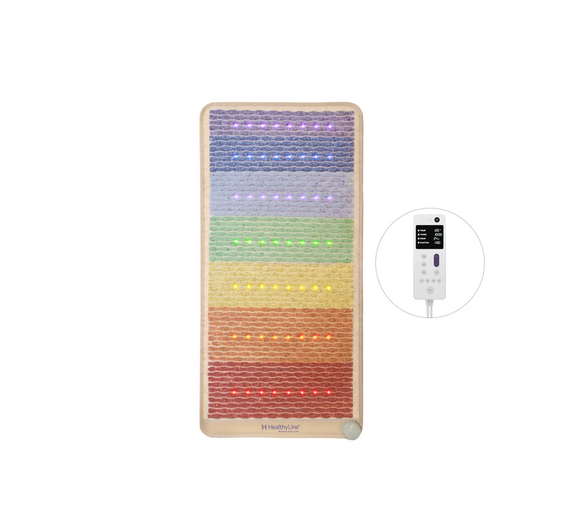 Load image into Gallery viewer, Rainbow Chakra Series | PEMF Far Infrared Heating Mats
