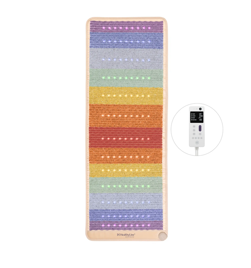 Load image into Gallery viewer, Rainbow Chakra Series | PEMF Far Infrared Heating Mats
