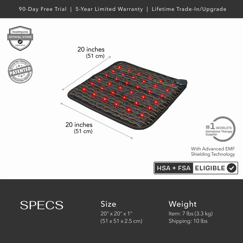 Load image into Gallery viewer, Jet Series | PEMF Far Infrared Heating Mats
