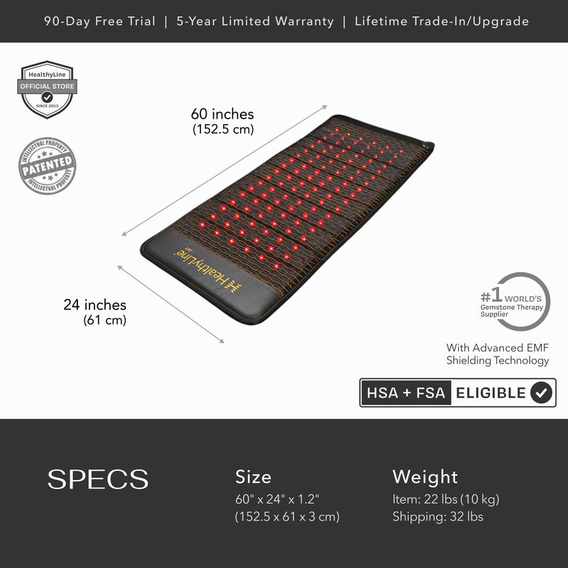 Load image into Gallery viewer, Jet Series | PEMF Far Infrared Heating Mats

