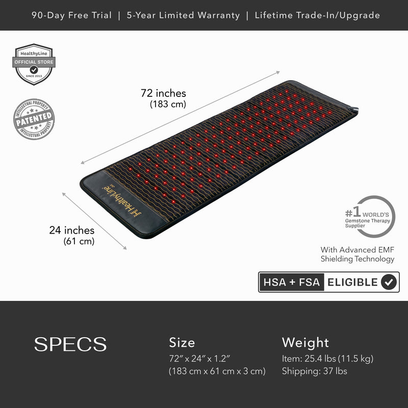 Load image into Gallery viewer, Jet Series | PEMF Far Infrared Heating Mats
