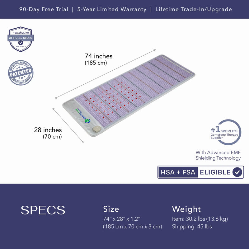 Load image into Gallery viewer, Platinum Series | PEMF Far Infrared Heating Mats
