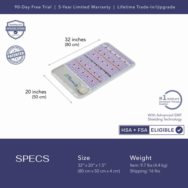 Load image into Gallery viewer, Platinum Series | PEMF Far Infrared Heating Mats
