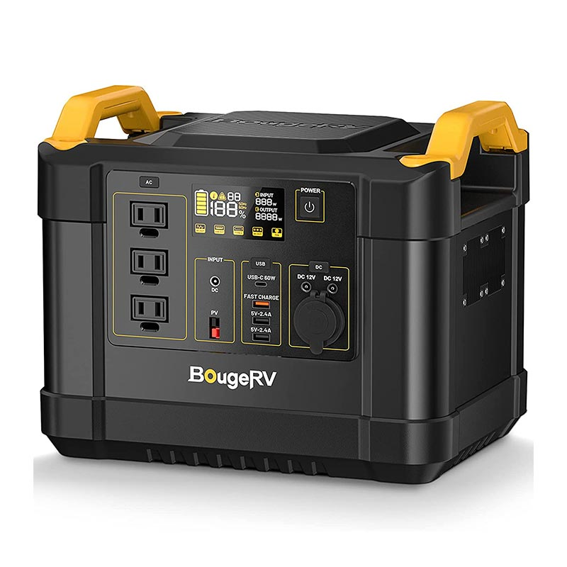 Load image into Gallery viewer, BougeRV 200W Portable Solar Panel with Air Conditioner Kits E0501-ISE193
