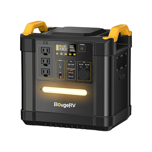 BougeRV FORT 1500 1456Wh LiFePO4 Portable Power Station ISE164