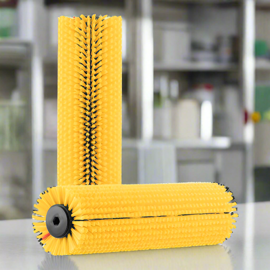 CRB Cleaning Systems  20" Yellow Extra-Stiff Brush for TM5 B854-DS2 (1 Pair )