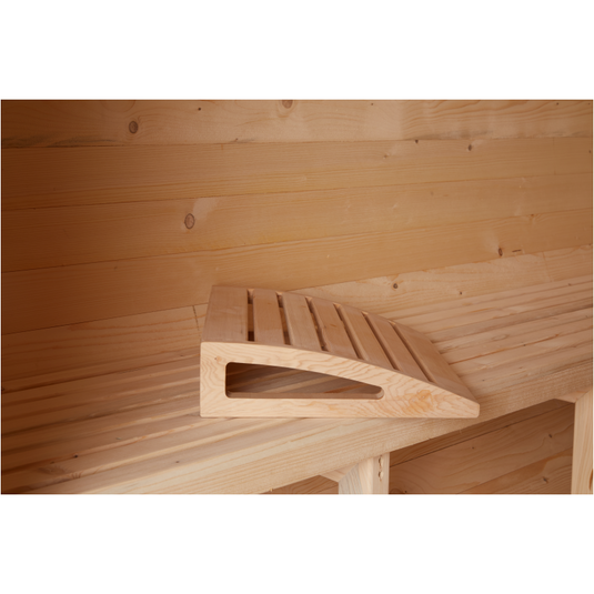 SAUNA EVOLUTION®  Cedar Modern Sauna Headrest