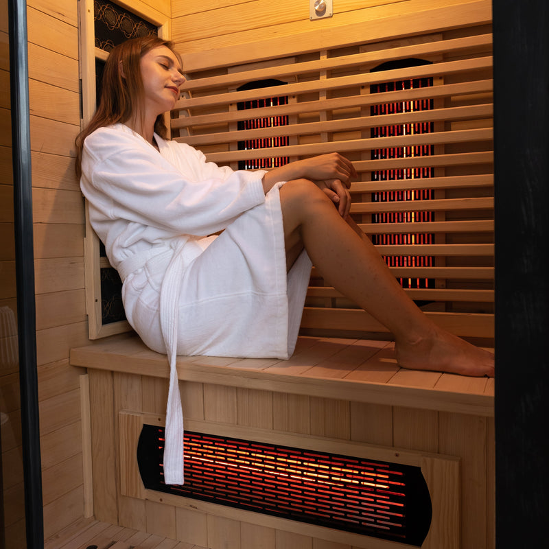 Load image into Gallery viewer, SAUNA EVOLUTION® Luxury Ozone Dry Far Infrared Indoor Sauna
