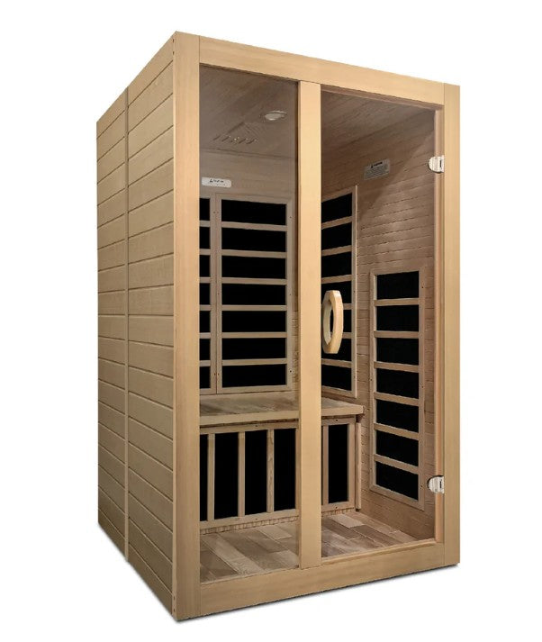 Load image into Gallery viewer, Dynamic &quot;Santiago&quot; 2 Person Low EMF FAR IR Sauna
