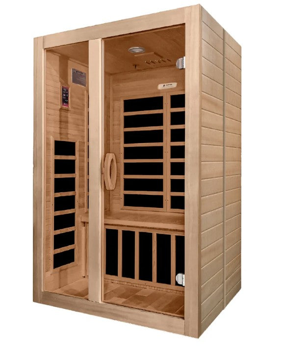Load image into Gallery viewer, Dynamic &quot;Santiago&quot; 2 Person Low EMF FAR IR Sauna
