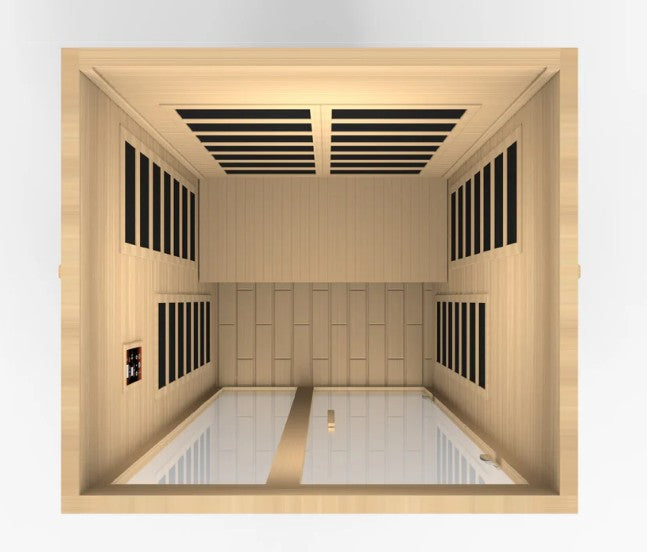 Load image into Gallery viewer, Dynamic &quot;Santiago&quot; 2 Person Low EMF FAR IR Sauna
