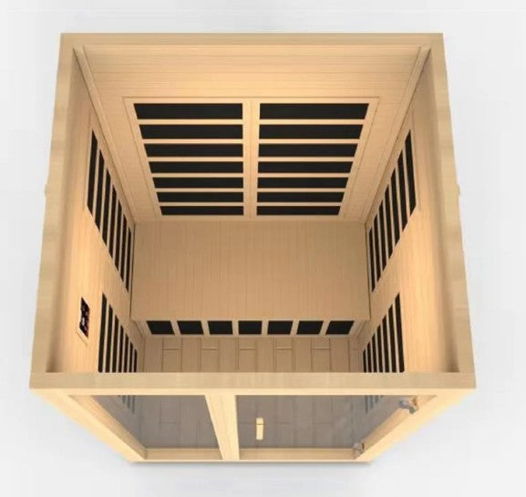 Load image into Gallery viewer, Dynamic &quot;Santiago&quot; 2 Person Low EMF FAR IR Sauna
