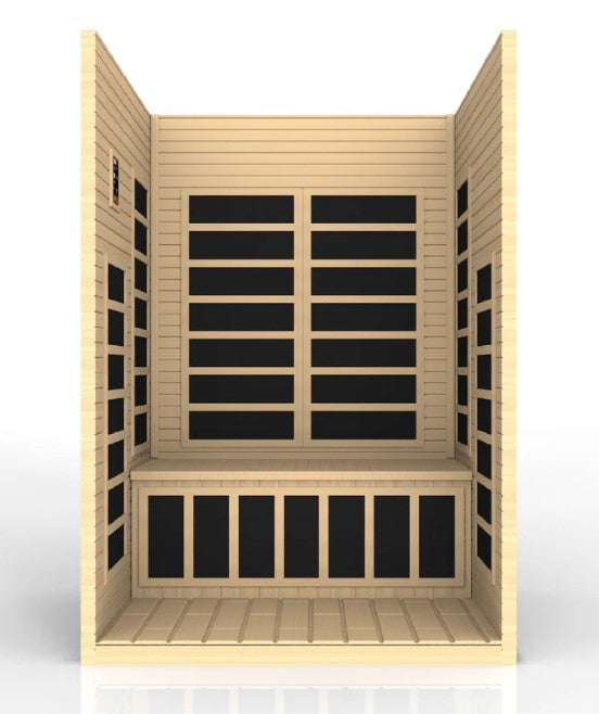 Load image into Gallery viewer, Dynamic &quot;Santiago&quot; 2 Person Low EMF FAR IR Sauna
