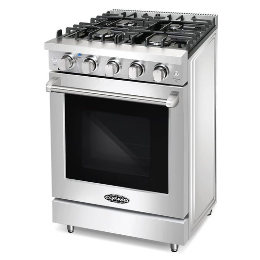 Cosmo 24'' Slide-In Freestanding Gas Range
