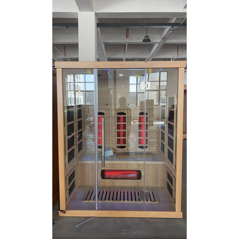 Load image into Gallery viewer, SAUNA EVOLUTION®  Full Spectrum Indoor Solid Wood Sauna Far Infrared 11
