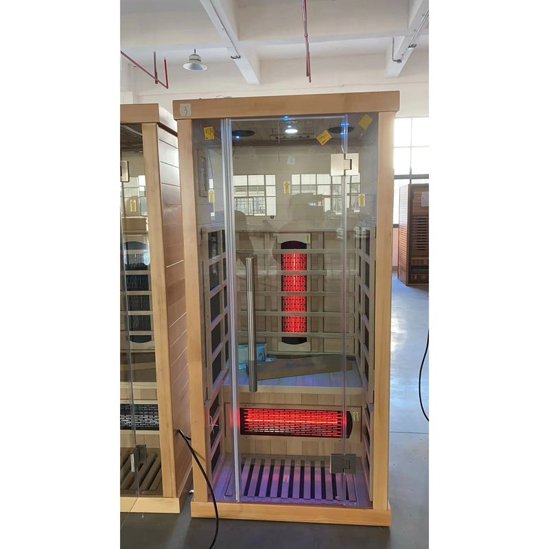 Load image into Gallery viewer, SAUNA EVOLUTION®  Full Spectrum Indoor Solid Wood Sauna Far Infrared 11
