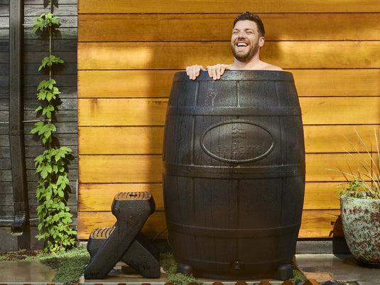 Ice Barrel Step Stool (Black)
